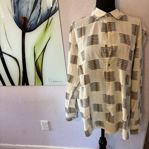 32 Bar blues men’s shirt size large - Picture 1 of 7